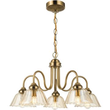 Dar Lighting Erika ERI0563 Suspension lumineuse 5x40w/E14