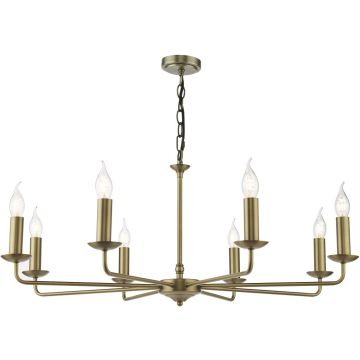 Dar Lighting Favian FAV0863 Kroonluchter 8x40w/E14