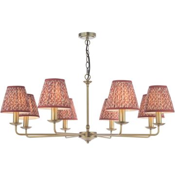 Dar Lighting Favian FAV0863-EST2625 Kroonluchter 8x40w/E14