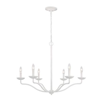Feiss Annie FE-ANNIE6-PSW Lustre 6x40W/E14