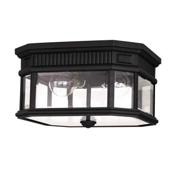Feiss COTSWOLD LANE FE-COTSLN-F-BK Plafonnier 2x60W/E27 IP44