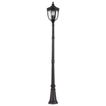 Feiss ENGLISH BRIDLE FE-EB5-L-BLK Straatlantaarn 3x60W/E14 IP44
