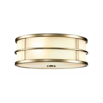Feiss Fusion FE-FUSION-F-PNBR Plafonnier 3x40W/E27