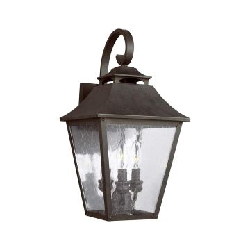 Feiss Galena FE-GALENA2-L-SBL Wandlamp 3x40W/E14 IP44