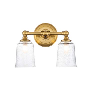 Feiss Hugeunot Lake FE-HUGOLAKE2BATH-BB Wandlamp 2x3.5W/G9 IP44