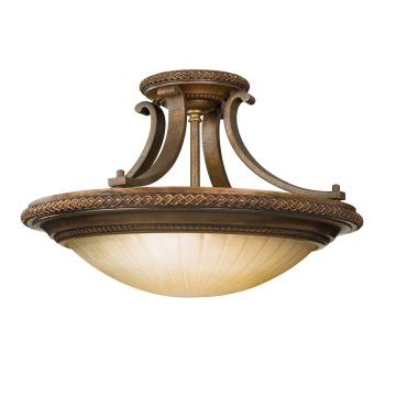 Feiss KELHAM HALL FE-KELHAM-HALL-SF Lampe de plafond 2x60W/E27