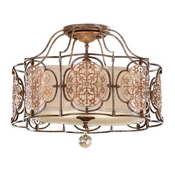 Feiss MARCELLA FE-MARCELLA-SF Plafondlamp 3x60W/E27