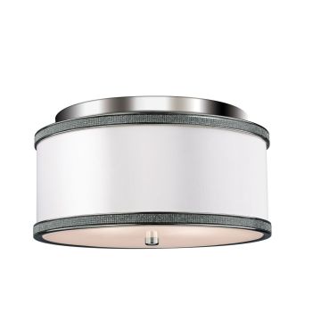 Feiss PAVE FE-PAVE-F-S Plafonnier 2x60W/E27