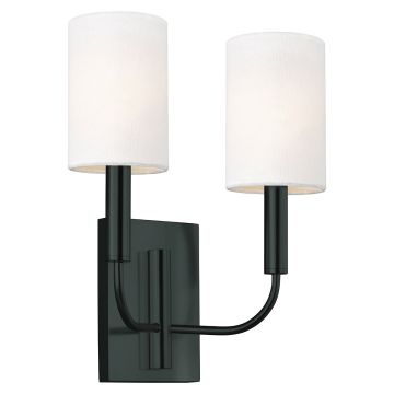 Generation Lighting Brianna FE-BRIANNA2-BK Applique murale 2x60W/E14