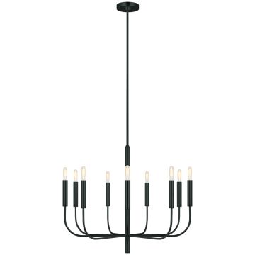 Generation Lighting Brianna FE-BRIANNA9-BK Lustre 9x60W/E14