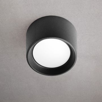 Fumagalli Livia FMG-LIVIA160-BLK Opbouwspot 1x10W/GX53 6500K-4000K-2700K 1290lm IP55