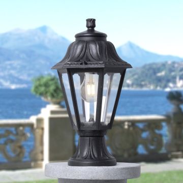 Fumagalli Mikrolot FMG-MIKROLOT-ANNA-BLK Vloerlamp 1x23W/E27 IP55