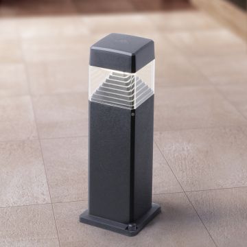 Fumagalli Ester FMG-ESTER-MB-BLK Lampe sur pied 1x10W/GX53 6500K-4000K-2700K 1290lm IP55