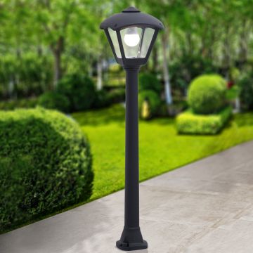 Fumagalli Giaffa FMG-GIAFFA-DARIO-BLK Lampe sur pied 1x23W/E27 2700K 800lm IP55