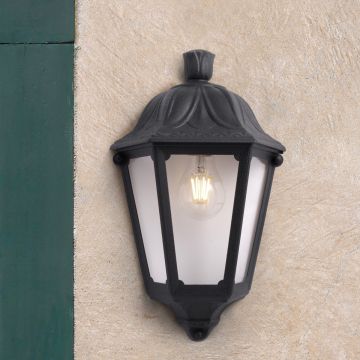 Fumagalli Iesse FMG-IESSE-BLK Applique murale 1x23W/E27 IP55