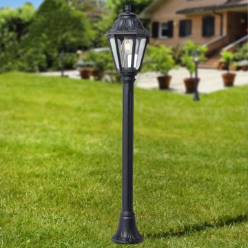 Fumagalli Mizar FMG-MIZAR-ANNA-BLK Lampe sur pied 1x23W/E27 2700K 800lm IP55
