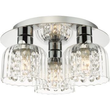 Dar Lighting Forseti FOR5350 Lampe de plafond 3x5w/G9 IP44