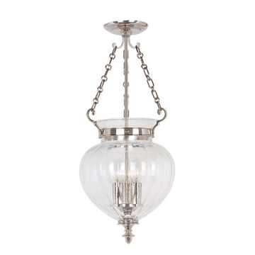 Elstead Lighting FINSBURY PARK FP-P-M-POL-NCKL Hanglamp 3x60W/E14