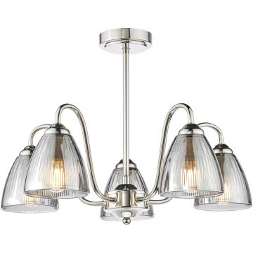 Dar Lighting Glynis GLY5438 Lustre 5x40w/e14