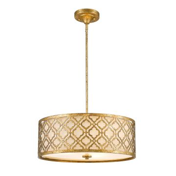 Gilded Nola Arabella GN-ARABELLA-P-L Lampe de plafond 3x75W/E27