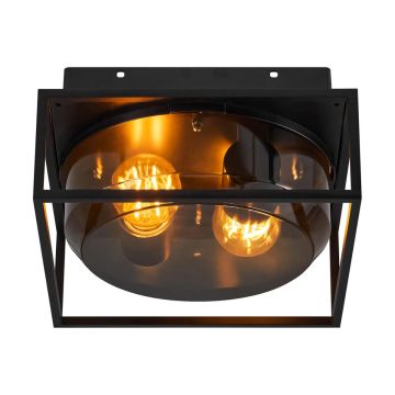 Nordlux GRIFFIN 2218126047 Plafondlamp 2x15W/E27 IP44