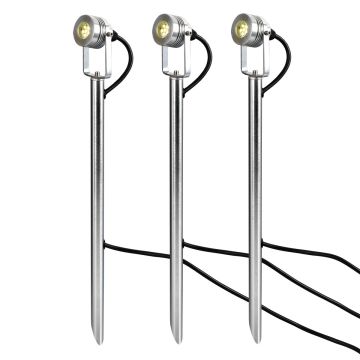 Elstead Lighting SPENNYMOOR GZCC-SPENNYMOOR-3P Tuinspot 6x0,1W/LED IP54