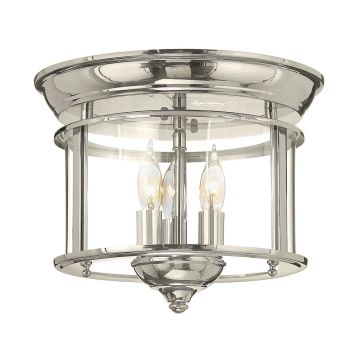 Elstead Lighting GENTRY HK-GENTRY-F-PN Lampe de plafond 3x60W/E14