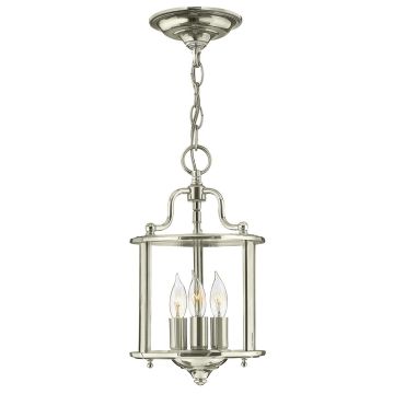Elstead Lighting GENTRY HK-GENTRY-P-S-PN Suspension lumineuse 3x60W/E14