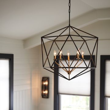 Hinkley Lighting ASTRID HK-ASTRID-5P Hanglamp 5x60W/E14