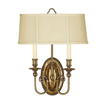 Hinkley Lighting CAMBRIDGE HK-CAMBRIDGE2-B Applique murale 2x40W/E14