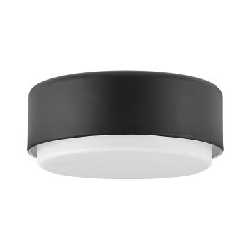Hinkley Lighting Cedric HK-CEDRIC-F-S-BK Plafonnier 2x40W/E27 IP20