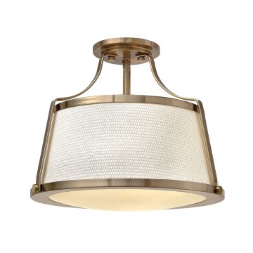 Hinkley Lighting CHARLOTTE HK-CHARLOTTE-SF-BC Lampe de plafond 3x75W/E27