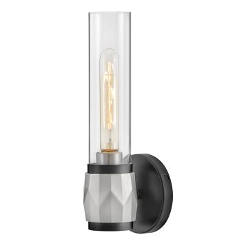 Hinkley Lighting Ellison HK-ELLISON1-BK-BN Wandlamp 1x40W/E27 IP44