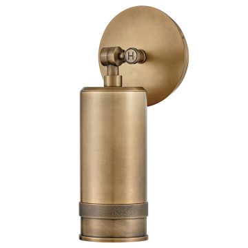 Hinkley Pratt HK-PRATT-1LT-SPOT-HB Wandlamp 1x8W/GU10 3000K 560lm ip44