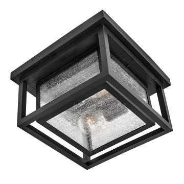 Hinkley Republic HK-REPUBLIC-F-BK Lampe de plafond 2x40W/E27 ip44