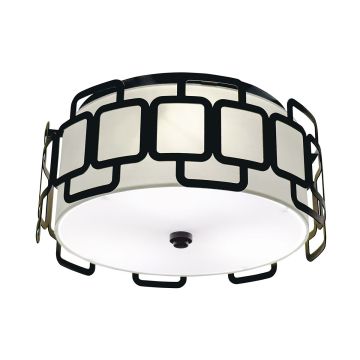 Hinkley Sabina HK-SABINA-3F-BK Lampe de plafond 3x60W/E27