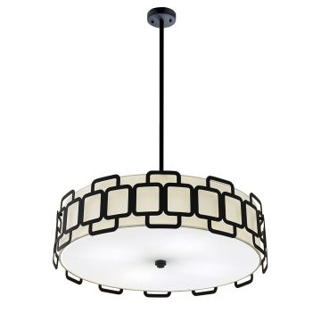 Hinkley Sabina HK-SABINA-4P-BK Suspension lumineuse 4x60W/E27