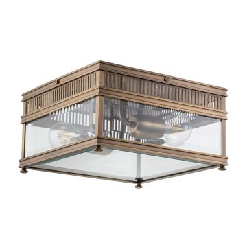Elstead Lighting Holborn HOLBORN-F-DB Plafondlamp 2x60 W/E27 ip44