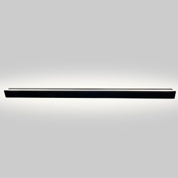 Light Prestige Bodo LP-789/1W 90 BK Applique murale 1x12W/LED 3000K|4000K|6000K 2583lm IP54