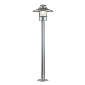 Elstead Lighting Klampenborg KLAMPENBORG-BOL-SIL Lampe sur pied 1x60W/E27 IP44
