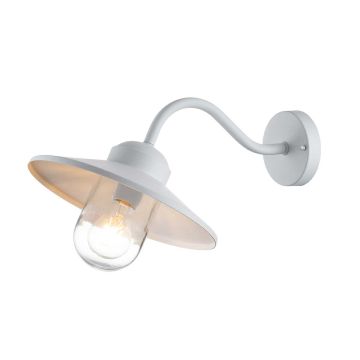 Elstead Lighting Klampenborg KLAMPENBORG-WHT Applique murale 1x60W/E27 IP44