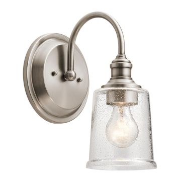 Elstead Lighting WAVERLY KL-WAVERLY1-CLP Wandlamp 1x60W/E27