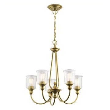 Elstead Lighting WAVERLY KL-WAVERLY5-NBR Kroonluchter 3x60W/E27