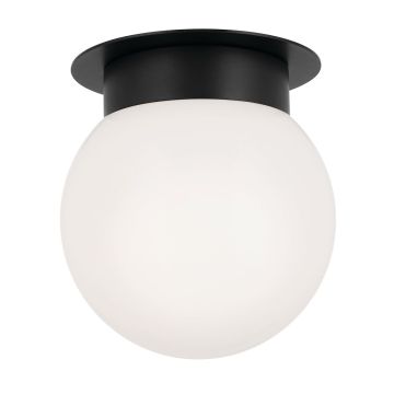 Kichler Albers KL-ALBERS-F-G-BK Plafondlamp 1x40W/E27 IP20