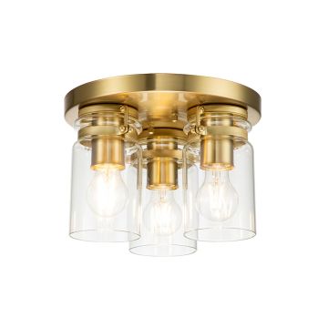 Kichler Brinley KL-BRINLEY-F-BB Plafondlamp 3x60W/E27