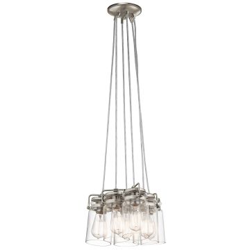 Kichler BRINLEY KL-BRINLEY6-NI Hanglamp 6x60W/E27