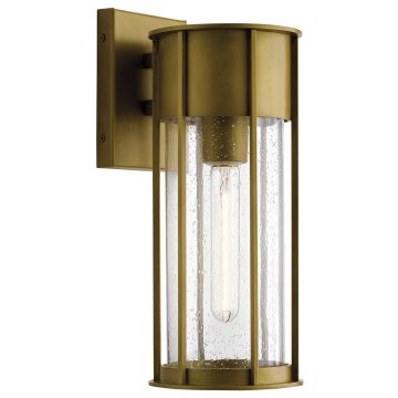 Kichler Camillo KL-CAMILLO-M-PNBR Wandlamp 1x60W/E27 IP44