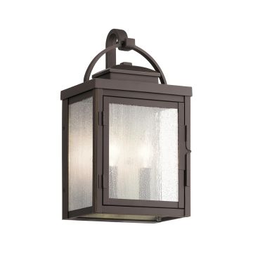 Kichler Carlson KL-CARLSON-M-RZ Wandlamp 2x40W/E14 IP44