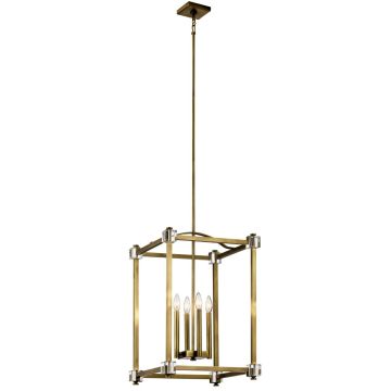 Kichler CAYDEN KL-CAYDEN-P-L Hanglamp 4x60W/E14