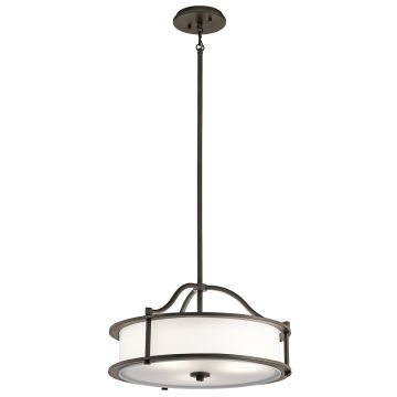 Kichler EMORY KL-EMORY-P-S-OZ Hanglamp 3x60W/E27